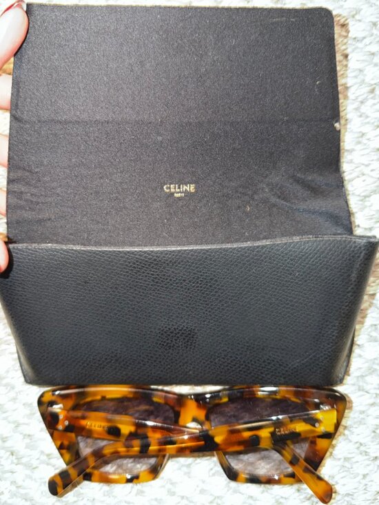 Perfect Celine Tortoise Cat Eye Sunglasses